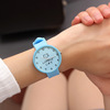 Quartz small cute high quality design silica gel watch, light luxury style, Korean style, simple and elegant design