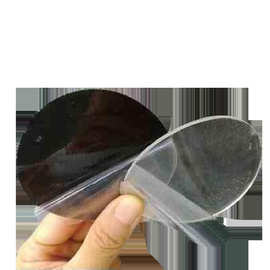 3.m黑色纳米手机皮套无痕水洗可移胶透明双面指环扣支架可移胶