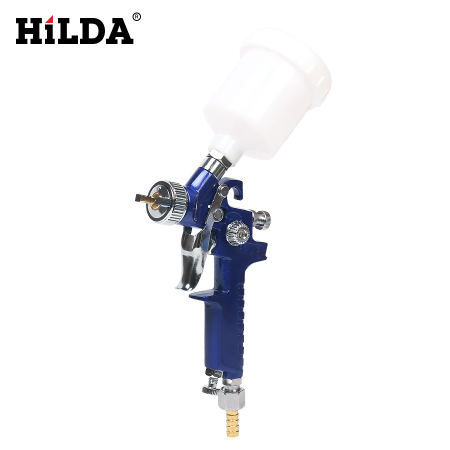 Pistola pulverizadora neumática de alta presión desmontable de venta directa de fábrica, pistola pulverizadora de chocolate para pasteles, pistola pulverizadora de pintura de látex con control de flujo
