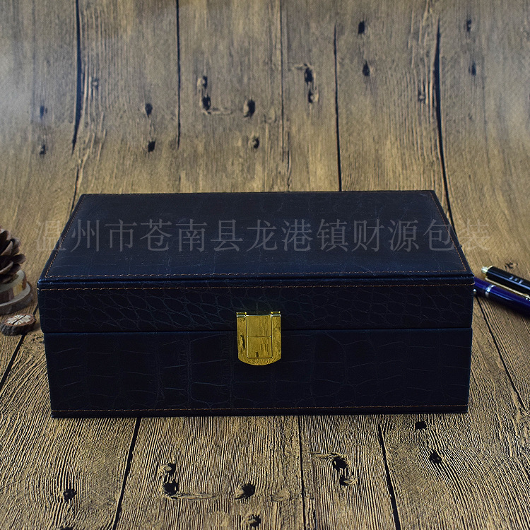 财源厂家玉石珠宝包装礼盒礼品包装盒精美皮质礼盒
