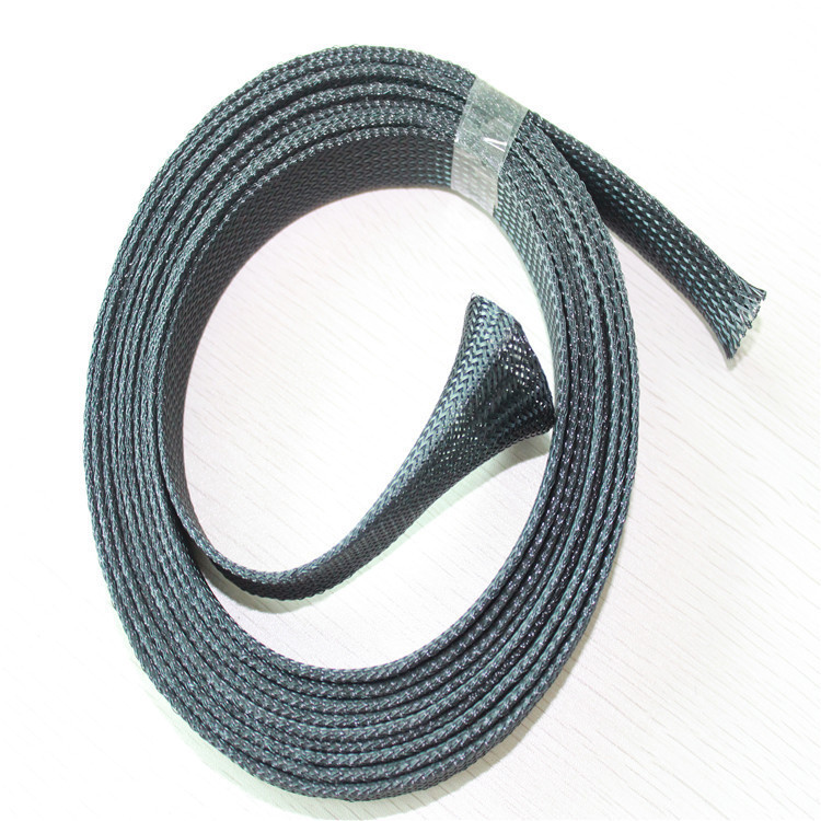 PET编织网管电柜专用护线管伸缩扩张网管绝缘蛇皮网管纵包管