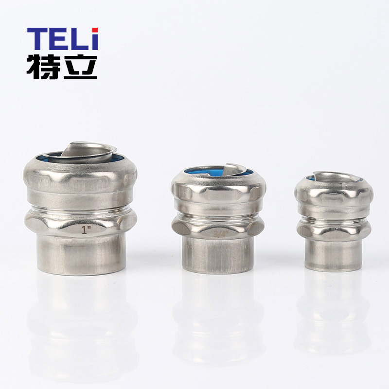 厂家供应不锈钢格兰头 可按需供应不锈钢接头 公制螺纹Metric