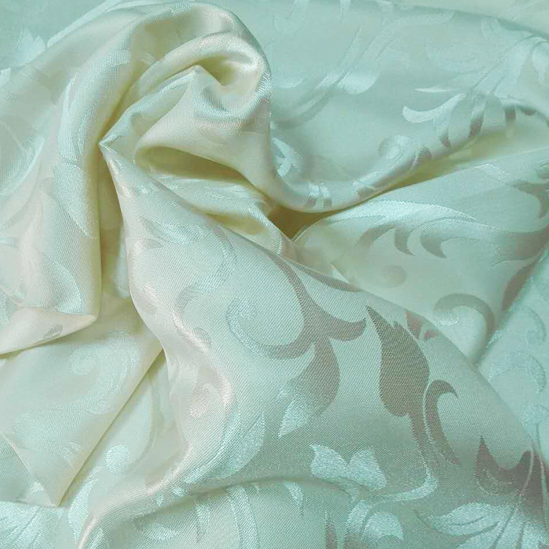 柔顺亲肤涤纶面料50D*75D加捻色丁 胚布色丁睡衣面料