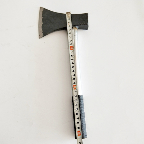 Agricultural tools, hand-forged electric welded steel handle, extra-large square top with rubber sleeve, brick-cutting ax, wood-cutting ax, iron ax