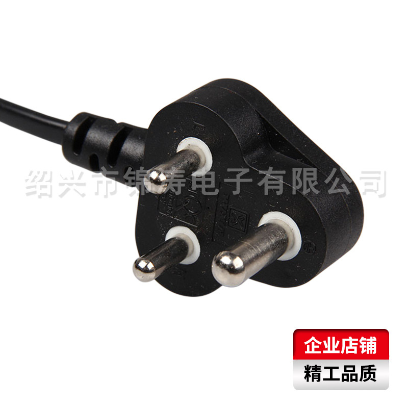 供应优质大南非插头 《精品》厂家直供电源线