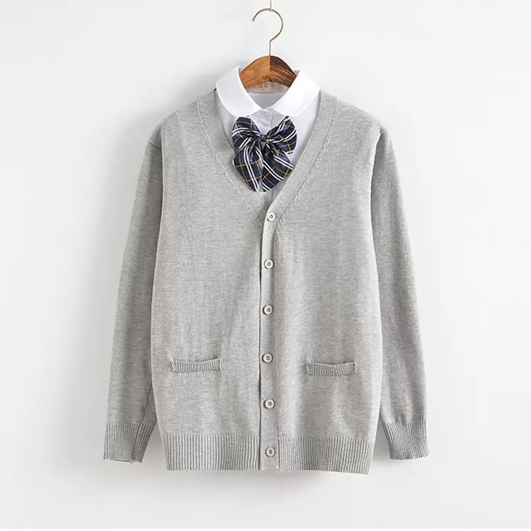 学生班服校服套装男女学院风韩版初中高中生开衫毛衣jk制服演出服