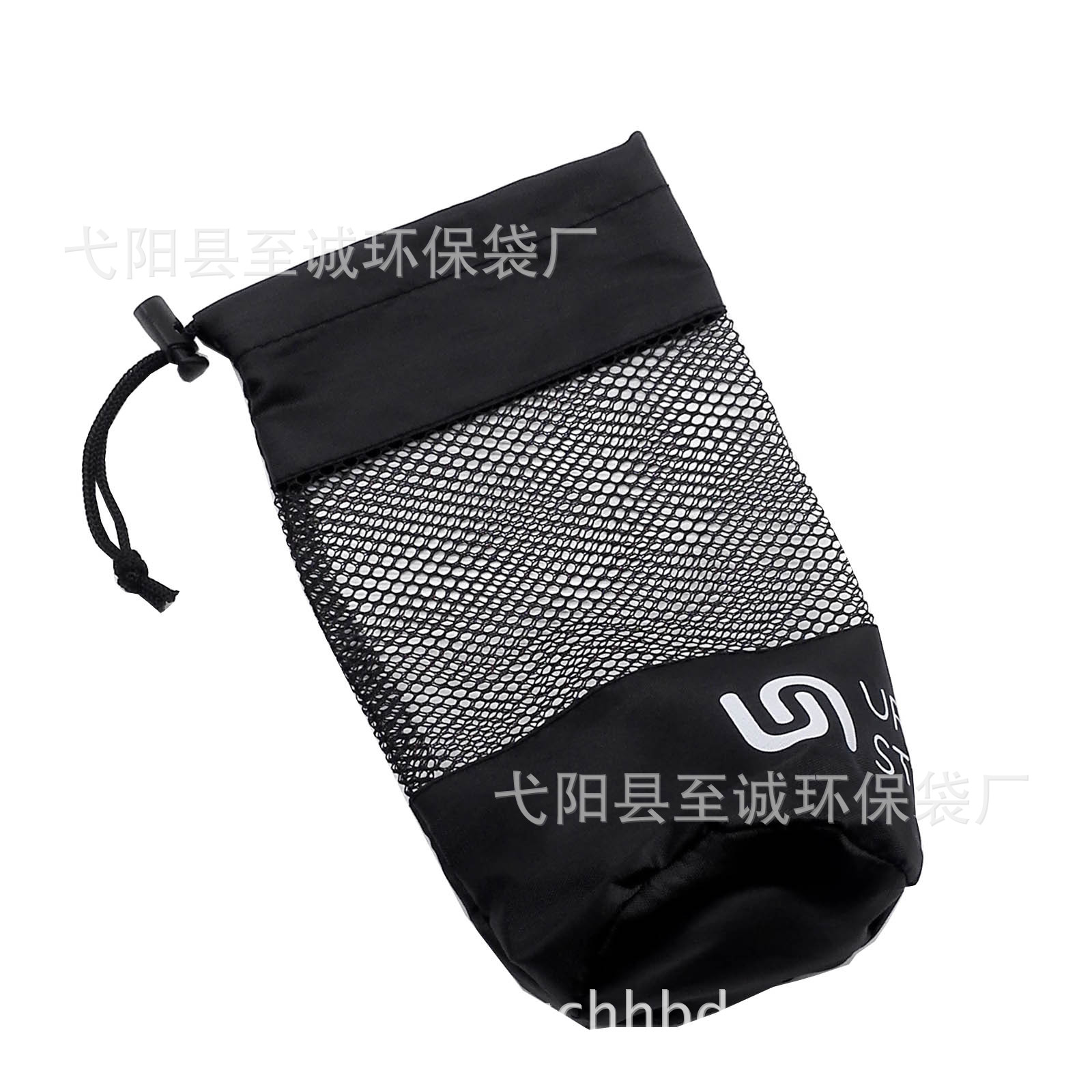 厂家供应多色杂物收纳袋运动毛巾涤沦网布袋 可印刷LOGO