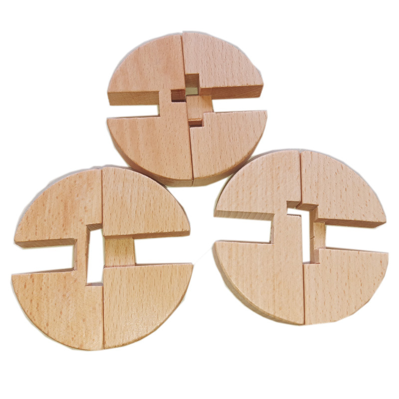 Suministro directo de fábrica cerradura Luban nueve ejercicio de la cadena capacidad de pensamiento espacial cerradura Luban al por mayor