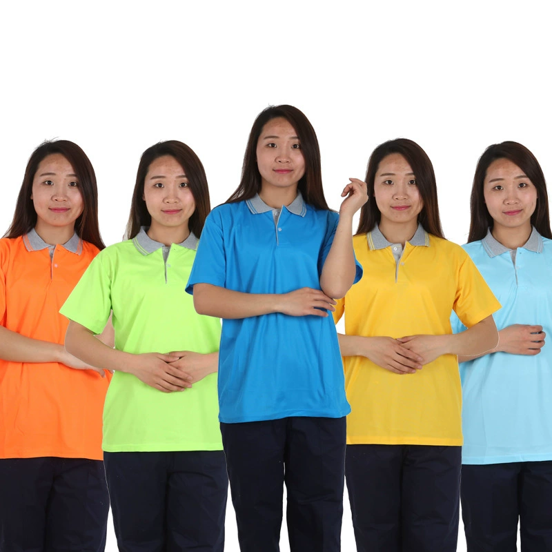 Комбинезоны на заказ футболки с принтом логотипа с короткими рукавами рубашка поло рекламная рубашка одежда на заказ Вышивка своими руками