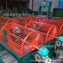 姜母莲藕地瓜清洗机2厘米钢筋间隙洗泥沙设备 喷水冲洗花生去泥机