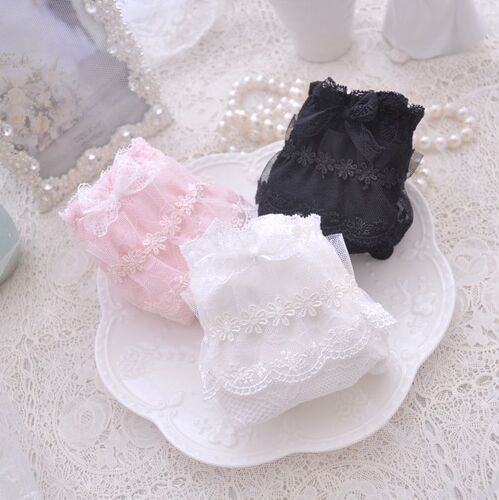Long-term supply of Japanese fresh multi-color milk silk princess embroidered triangle girl cute women's underwear