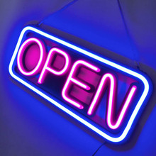 OPEN SIGN LED޺ƹ ƴ޺ɫӪҵе60*25cm