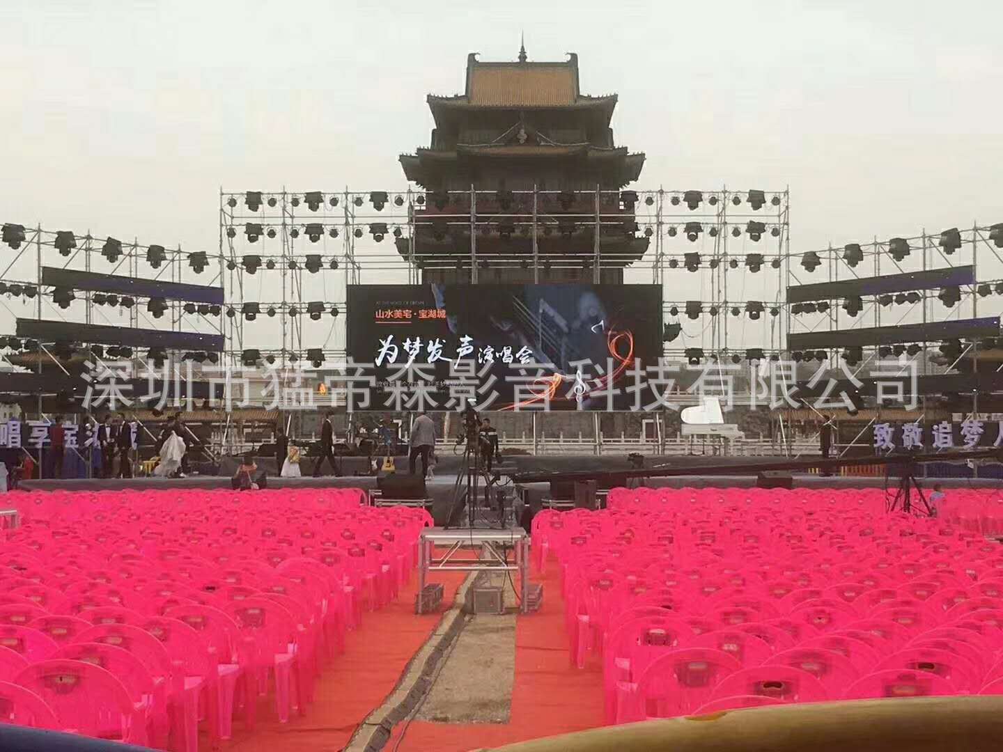 深圳厂家供应远程音箱QS12号角音箱 全天候防水音箱 专业舞台音箱