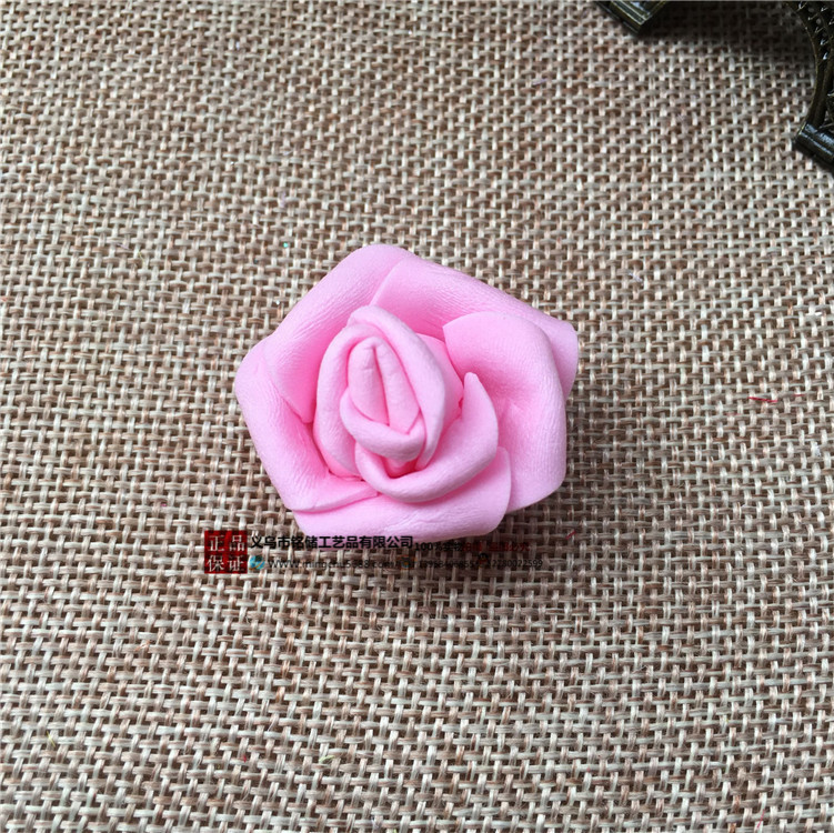 En stock simulación PE espuma Rosa cabeza mini 2. 6cm curling espuma Rosa flor falsa caja de dulces Accesorios
