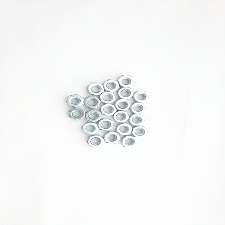 供应美制六角螺母10#24美制外六角螺母镀锌螺母小螺母