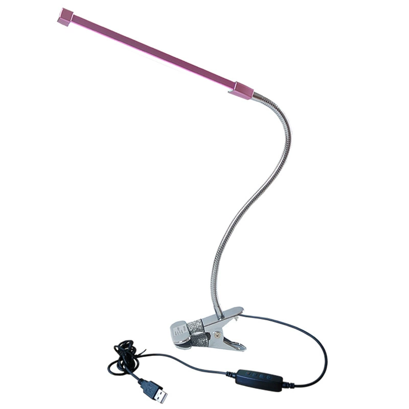 LED Table Lamp (LAIAO) for Bed — Eye-Protection Night Light, Clip & Flexible Gooseneck, 40×26 cm