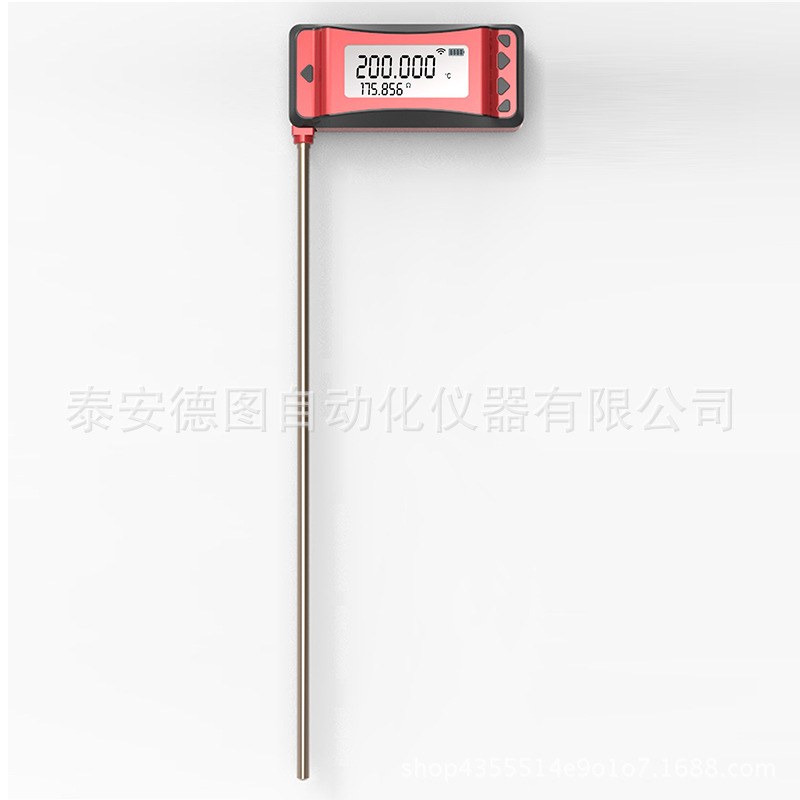 高准确度 0.05℃  电阻值温度值同步显示 插入式精密数字温度计