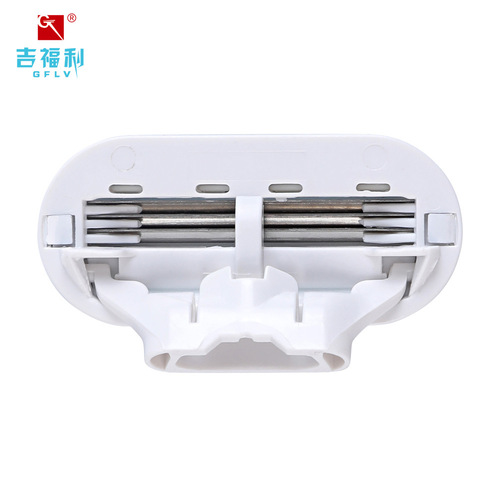 Gefree 3-Layer Women's Shaving Razor Manual Hair Removal Shaver for Underarm and Leg Hair