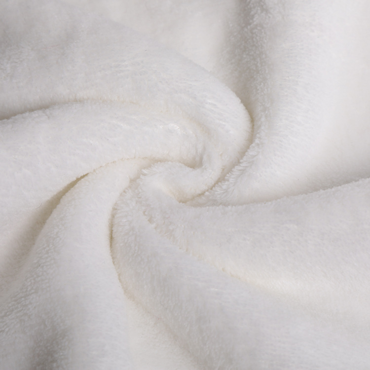 厂家供应 全涤北极绒睡衣服装布料 秋冬针织绒布面料批发
