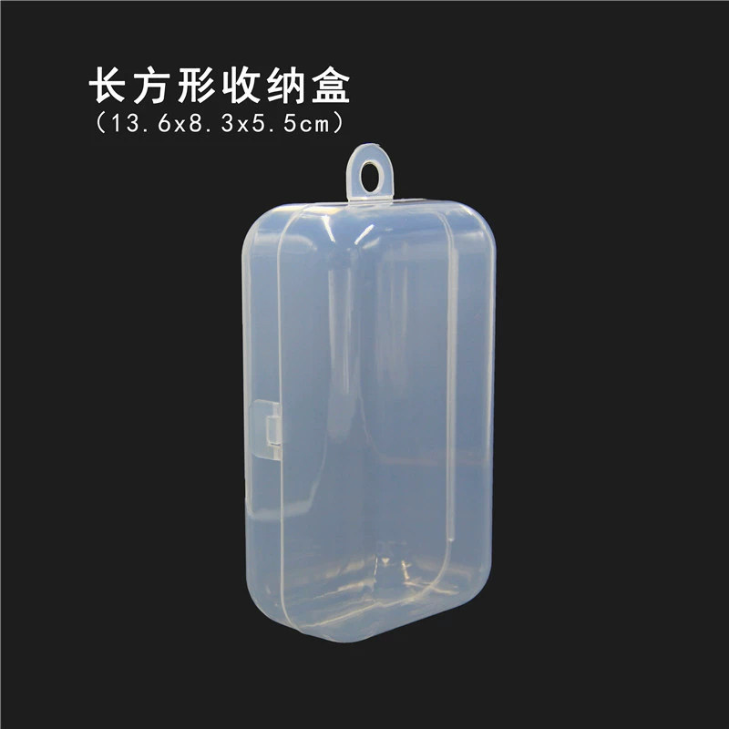 Ящик для клея оленя ящик для хранения банановой шлифовальной палочки прямоугольный ящик для хранения PP небольшой размер прозрачная пластиковая коробка подарки