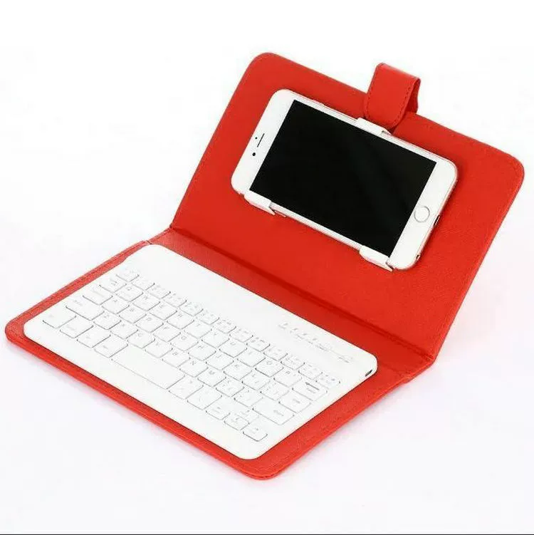 Universal Bluetooth Keyboard Case, 7–8 inch, Magnetic Stand, Multi-Color Options