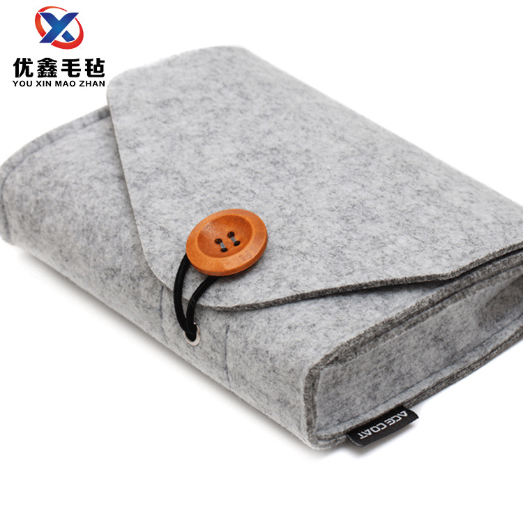 厂家直发 毛毡电源收纳包充电宝收纳袋 笔记本电源包毛毡可加LOGO