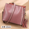 Fashionable leather one-shoulder bag, shoulder bag, genuine leather, city style