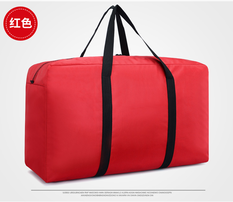 Fábrica al por mayor Oxford tela impermeable bolsa de movimiento extra grande bolsa de equipaje engrosada embalaje bolsa tejida bolsa de tela Oxford