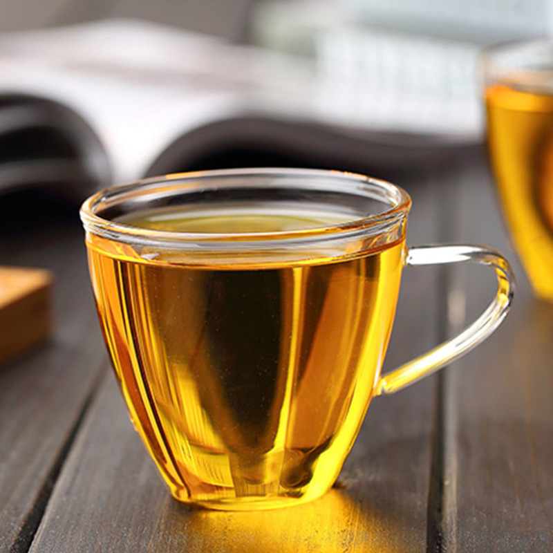 glass coffee tea set