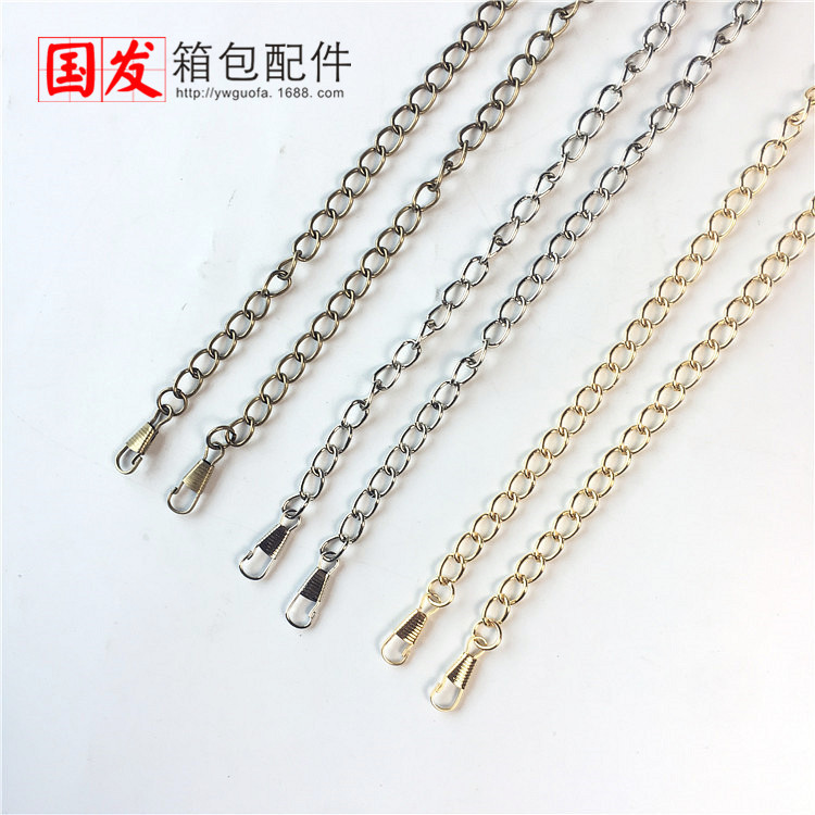 10% de descuento: cadena de molienda de 120CM simple hebilla de cuatro colores opcional bolsa pequeña cadena cadena bolsa