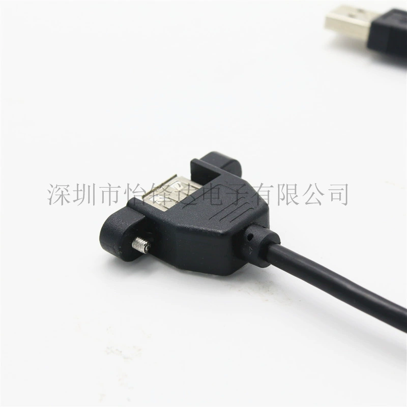 Прямые продажи с завода USB-удлинитель с ушками и отверстиями под винты, можно закрепить заглушку удлинителя USB