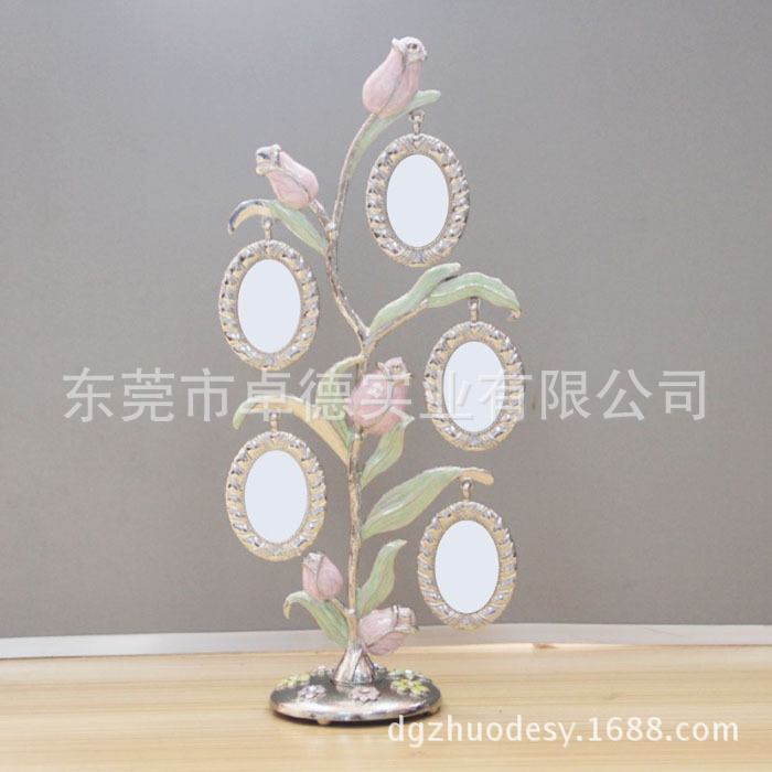 Árbol rosa de plata