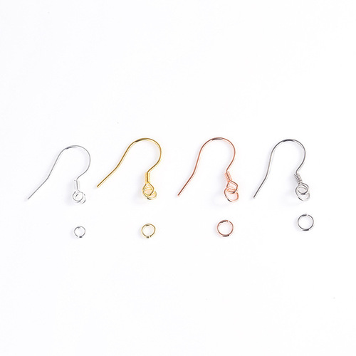 S925 sterling silver open ring closed ring bracelet connecting ring diy jewelry accessories manufacturer wholesale gold-plated