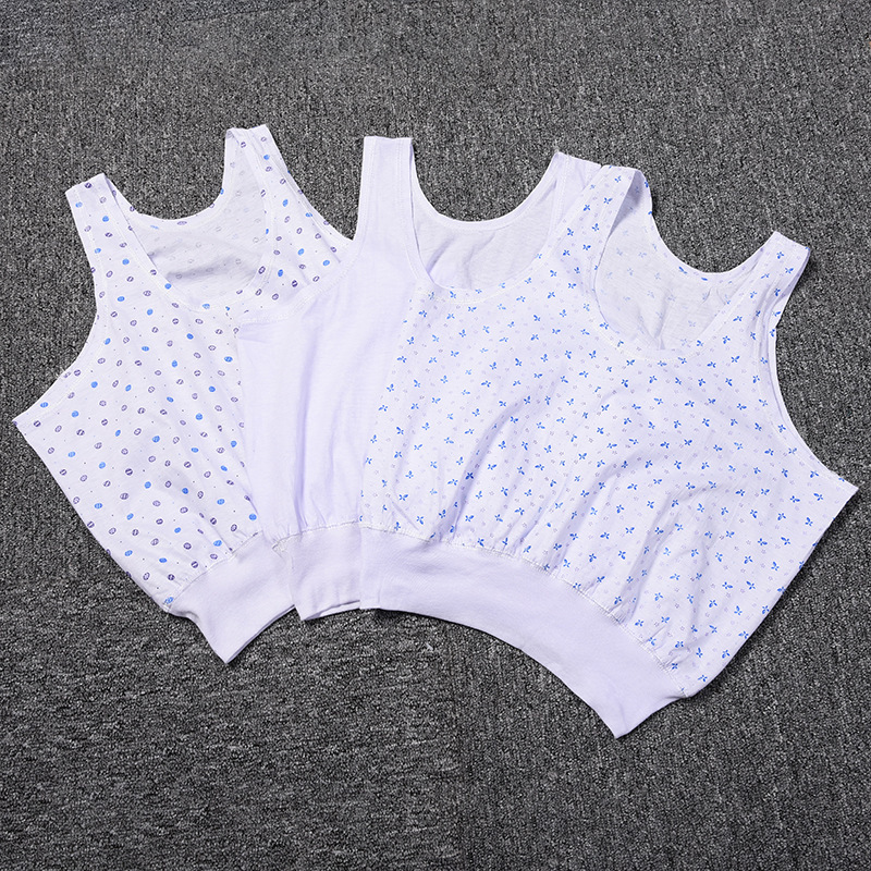 Middle-aged and Elderly People's Polyester Cotton Vest Women's Loose Large Size Sweatshirt Old Lady's Women's Base Underwear Mother's Vest Middle-aged and Elderly People's Polyester Cotton Vest Women's Loose Large Size Sweatshirt Old Lady's Women's Base Underwear Mother's Vest