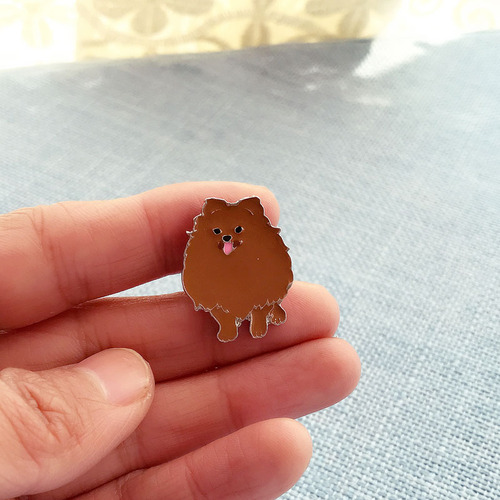 New fashionable accessories, pug dog brooch, pet brooch, corsage badge, various manufacturers directly supply