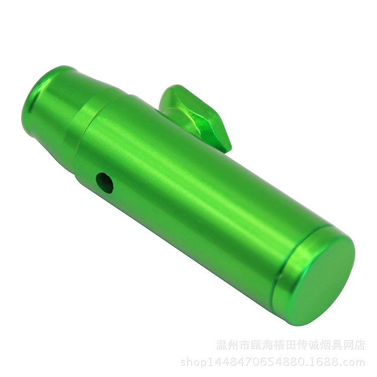 Mini pipa de rapé de metal tipo bala – para rapé, aluminio, uso transfronterizo