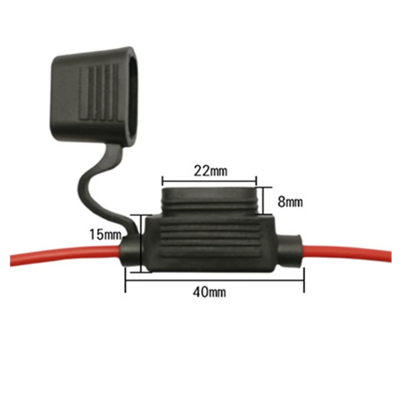 Авто водонепроницаемая проводная шина 16 AWG, средних размеров ломтик плавкого предохранителя место водонепроницаемая коробка предохранителей