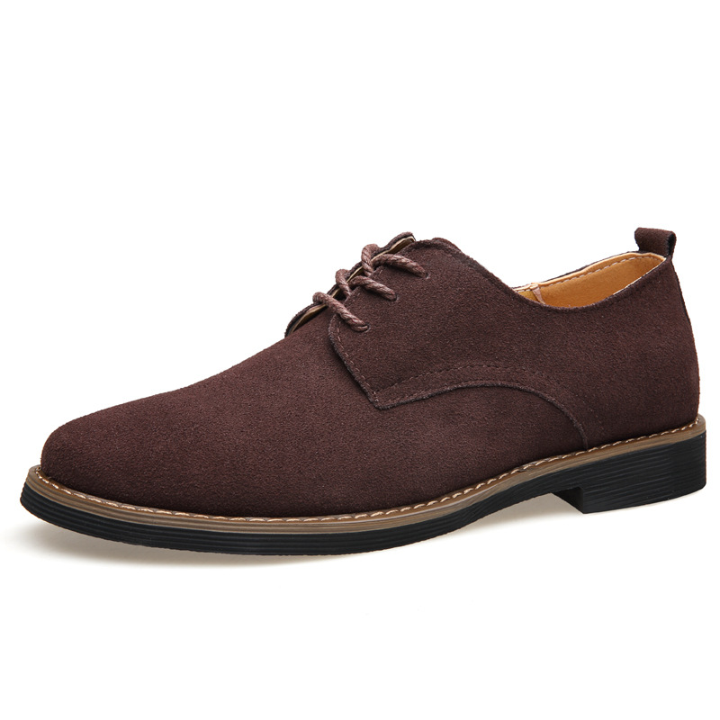 Men's Casual Oxford Suede Slip-On Office Wedding Shoes Footgear_voghion.com