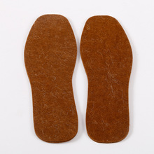 加厚毛毡鞋垫吸汗羊毛毡保暖鞋垫鞋厂专用厂家批发羊毛鞋垫