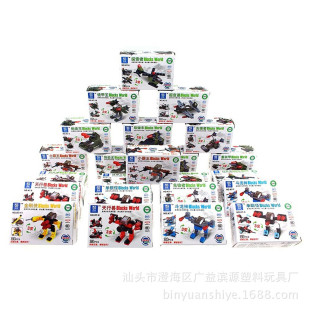 Character small particle building blocks K7 variety 12 aircraft shape boy assembled building blocks toy kindergarten gift