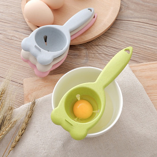 Баксуань нового пшеничного соломенного яичного белка сепаратор яиц -яиц Жидкий яиц Жидкий яйца яиц кухня пластиковый инструмент