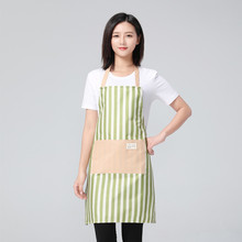 围裙厂家韩版时尚防水无袖成人围裙厨房做饭围腰工作服可印logo