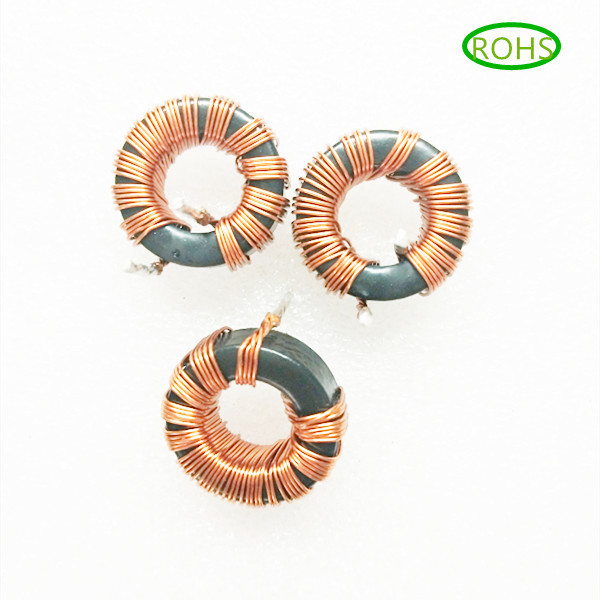 厂家直销各规格磁环电感铁硅铝功率电感229125线径0.5*5P电感量16