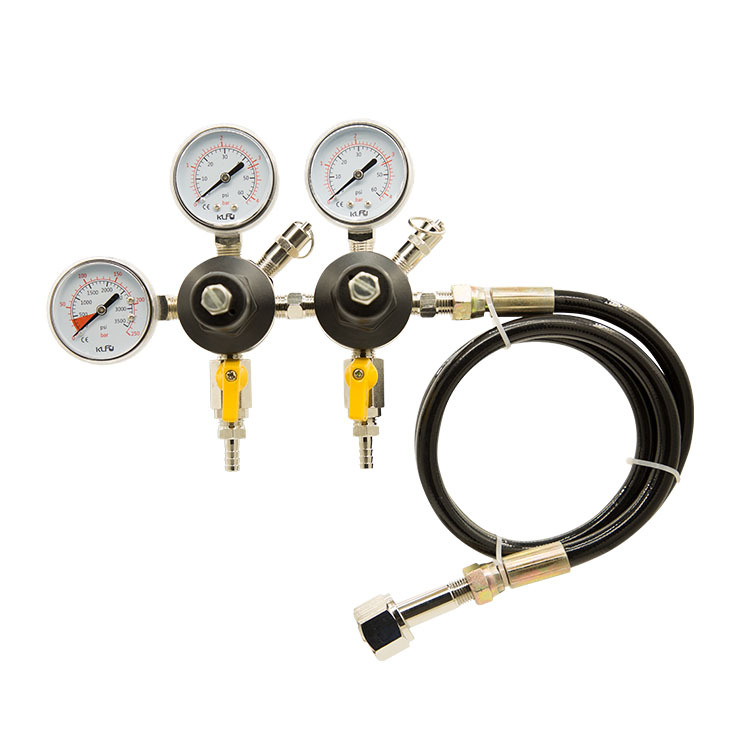 厂家直供卡罗福出口型一级减压阀（软管进气二阀）扎啤机减压阀