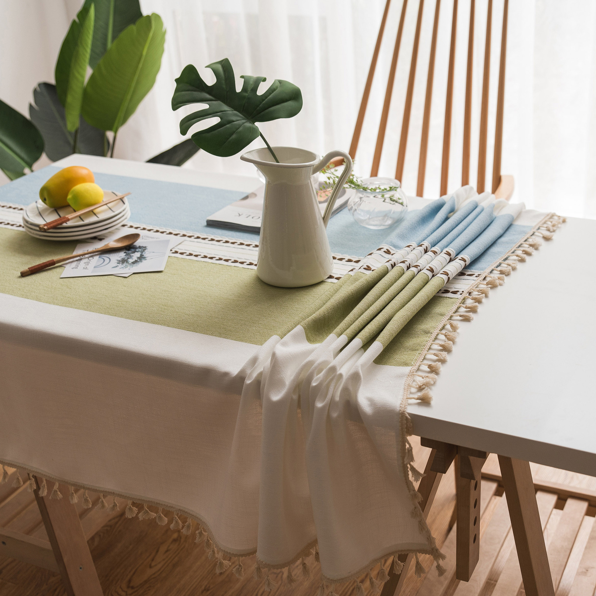 Waterproof Japanese fresh rectangular cloth