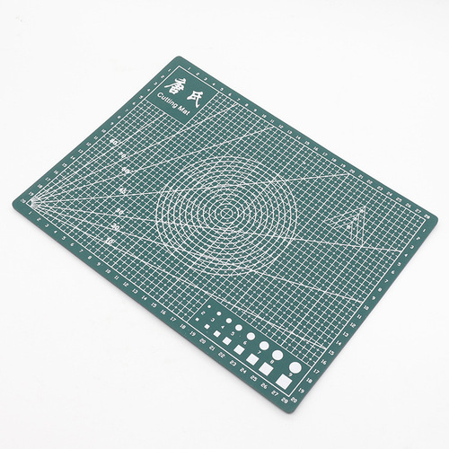 A4 Cutting Mat Cutting Pad Carving Handwriting Pad Writing and Drawing Knife Paper Cutting Knife Ruler 28-Piece Knife Set