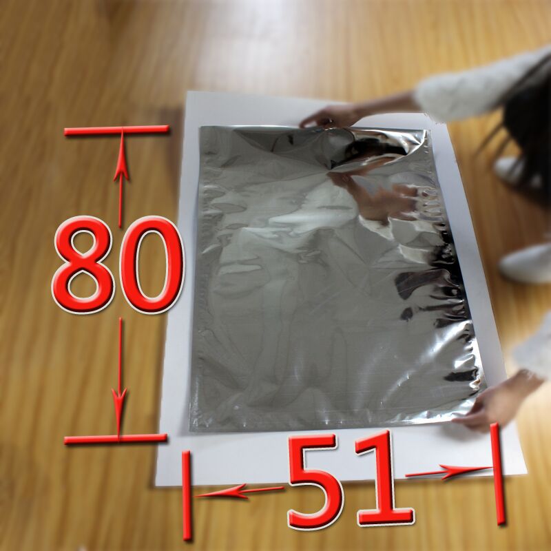 大号镀铝膜化工内袋51X80防潮铝箔袋锡箔纸袋茶叶内袋批发