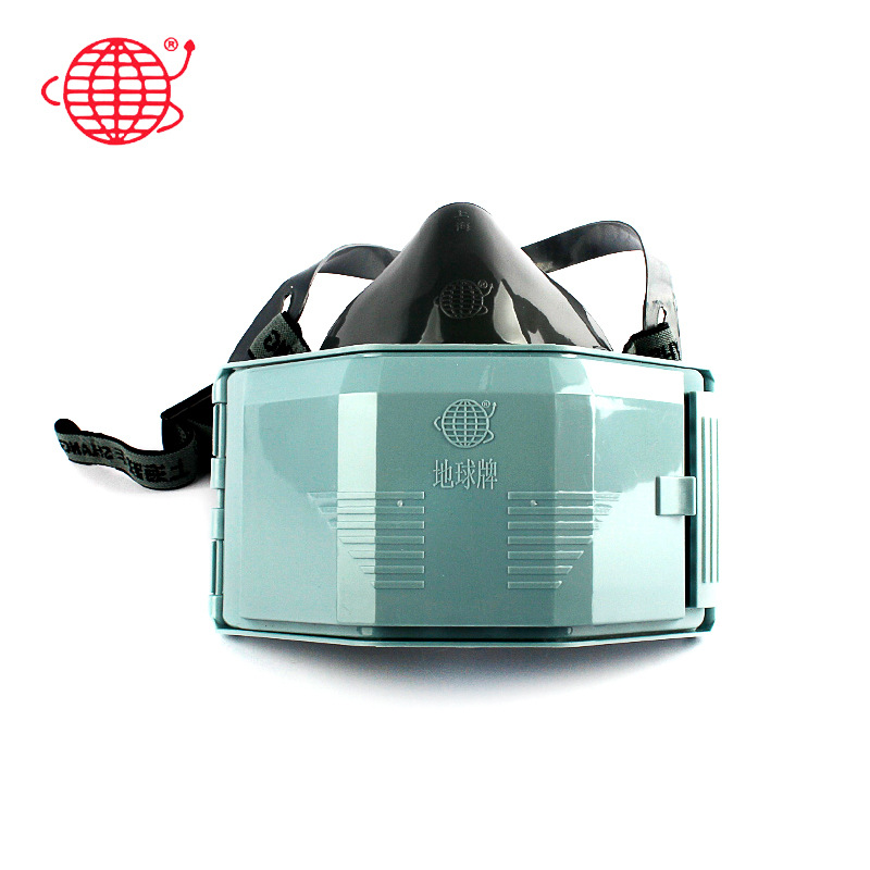 跃丰地球3200防尘半面罩 有效防尘过滤焊接打磨粉尘施工防护口罩