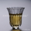 Japanese -style high -temperature hammer grain glass tea cup Gongfu cup handmade cabbage flower type glass glass