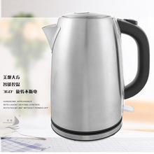 跨境高性價比1.8L燒水壺 304不銹鋼電熱水壺防干燒自動斷電帶水窗